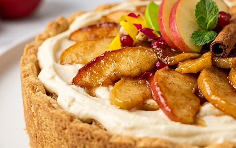 Apfel-Sahne-Torte