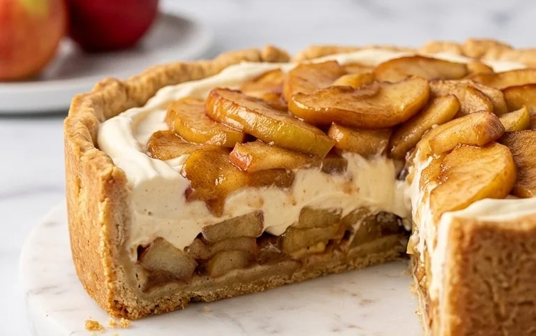 Apfel-Sahne-Torte: Himmlische Fruchtigkeit & Cremigkeit