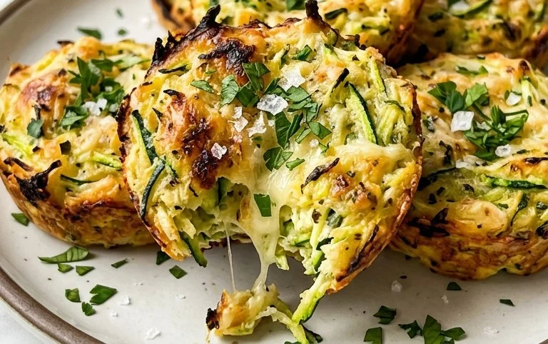 Zucchini Garlic Bites