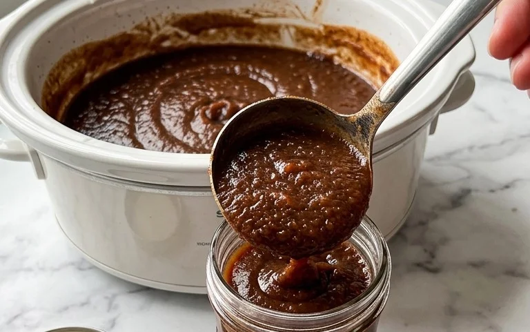 Slow Cooker Apfelmus (ohne Schälen!) – Einfach machen