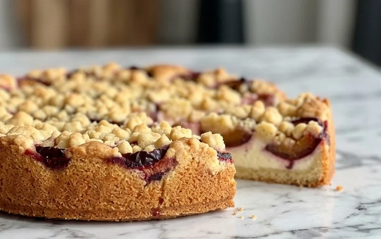 Zwetschgenkuchen mit Quark & Streuseln: Spätsommer-Genuss